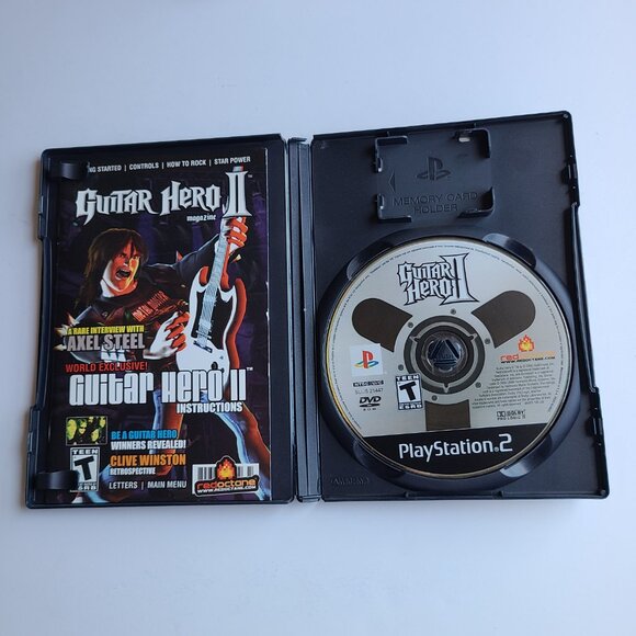 Guitar Hero 2 - Playstation 2 PS2 Game - Complete with manual red octane - Picture 3 of 3
